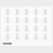 Gepersonaliseerde ZamZam Water Gift Heilig Water o Ronde Sticker (Vel)