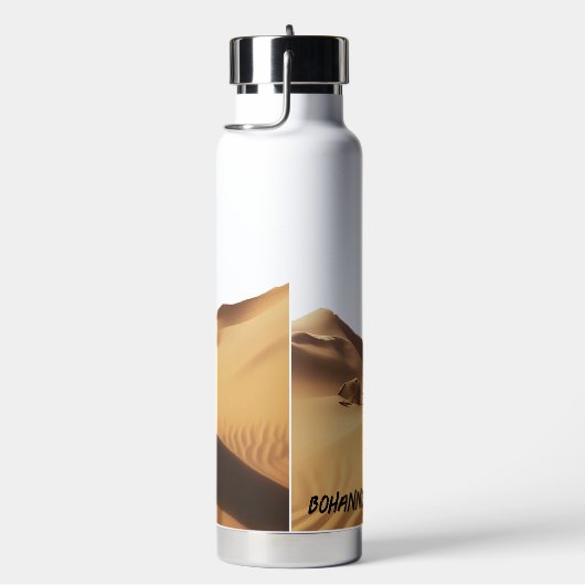 Gepersonaliseerde zandkat waterfles (Rechts)