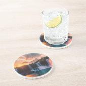 Gepersonaliseerde Zandsteen Onderzetter Enchanted (Zijkant)