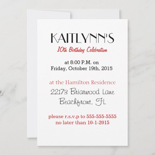 Gepersonaliseerde Zebra Print Cheer of Pom in het  Kaart (Achterkant)