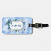 Gepersonaliseerde Zee Life Baggage Bagagelabel (Voorkant horizontaal)