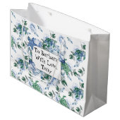 Gepersonaliseerde Zeeen schildpadden Groot Cadeauzakje (Voorkant Gekanteld)