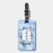 Gepersonaliseerde Zeeleven Bagage Bagagelabel (Voorkant verticaal)
