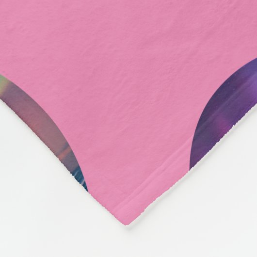 Gepersonaliseerde Zeemeermin Fleece Deken (Hoek)