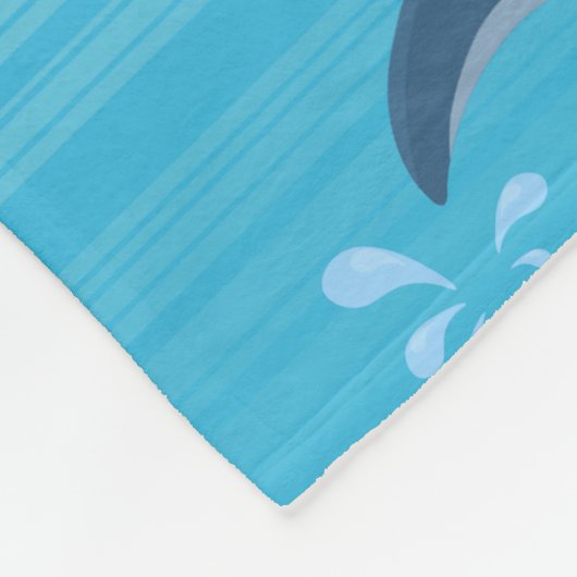 Gepersonaliseerde Zeemeermin Fleece Deken (Hoek)