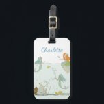 Gepersonaliseerde zeemeermin grillige oceaan Kinde Bagagelabel<br><div class="desc">Dit charmante bagagelabel heeft een dromerige onderwaterscène met geïllustreerde zeemeerminnen,  zeeen planten en vis in zachte pasteltinten. Gepersonaliseerd met een naam in speels blauw script,  is het perfect voor kinderen,  strandvakanties of iedereen die van een magisch oceaanthema houdt. Maakt reizen leuk en gemakkelijk te herkennen.</div>