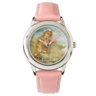 Gepersonaliseerde Zeemeermin Horloge