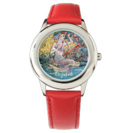 Gepersonaliseerde Zeemeermin Horloge