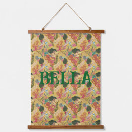 Gepersonaliseerde Zeemeermin Kwekerij Muur Hangen Hangend Wandkleed