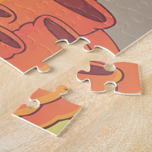 Gepersonaliseerde Zeemeermin Legpuzzel (Zijkant)