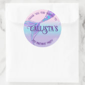 Gepersonaliseerde zeemeermin staart Stickers (Tas)