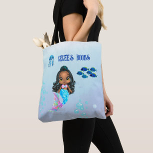 Gepersonaliseerde Zeemeermin Tote Bag