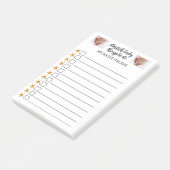 Gepersonaliseerde zeesterren dingen om te doen post-it® notes (Schuin)