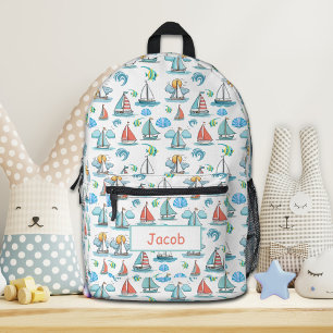 Gepersonaliseerde Zeilboot Rugzak