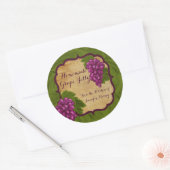 Gepersonaliseerde Zelfgemaakte Grape Jelly Label S (Envelop)
