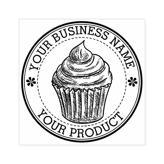 Gepersonaliseerde zelfgemaakte Logo Custom Large Rubberstempel (Afrduk)