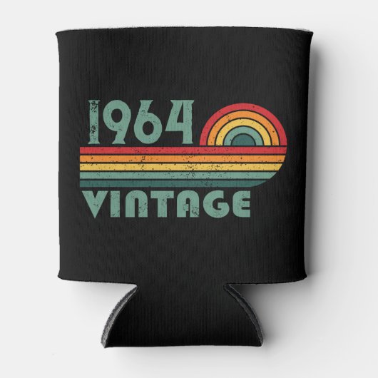 Gepersonaliseerde zestig  60ste verjaardagscadeaus blikjeskoeler (Voorkant)