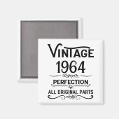 Gepersonaliseerde zestig 60ste verjaardagscadeaus magneet (Voorkant / Achterkant)