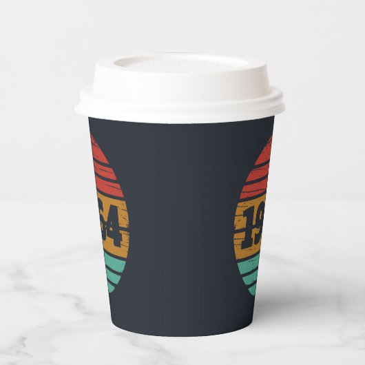 Gepersonaliseerde zestig  60ste verjaardagscadeaus papieren bekers (Links)