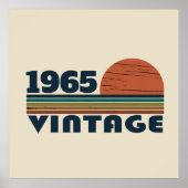 Gepersonaliseerde zestig  60ste verjaardagscadeaus poster (Voorkant)