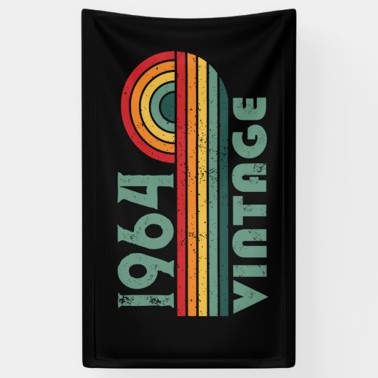 Gepersonaliseerde zestig  60ste verjaardagscadeaus spandoek