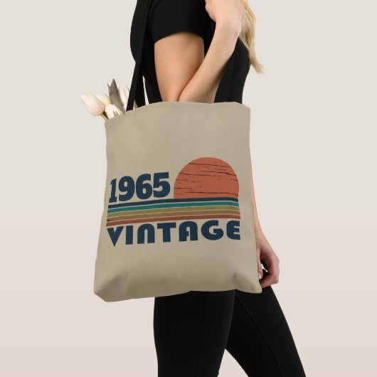 Gepersonaliseerde zestig  60ste verjaardagscadeaus tote bag (Dichtbij)