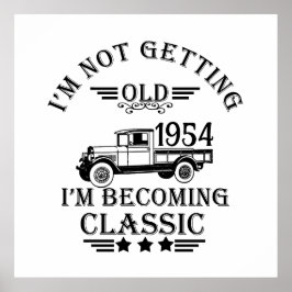 Gepersonaliseerde zeventig vintages 70ste verjaard poster