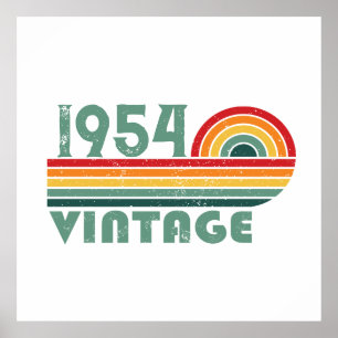 Gepersonaliseerde zeventig vintages 70ste verjaard poster