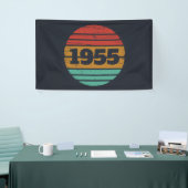 Gepersonaliseerde zeventig vintages 70ste verjaard spandoek (Beurs)