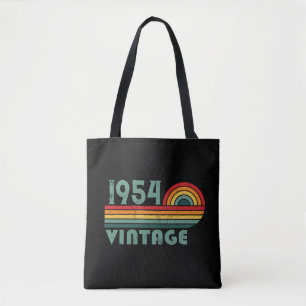 Gepersonaliseerde zeventig vintages 70ste verjaard tote bag