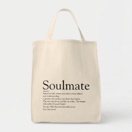 Gepersonaliseerde Zielsverwant Definitie Tote Bag