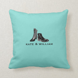 Gepersonaliseerde zigeuners Pillow Blue Kussen