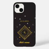 Gepersonaliseerde Zodiac Aangepaste naam Schorpioe Case-Mate iPhone Case (Achterkant)