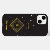 Gepersonaliseerde Zodiac Aangepaste naam Schorpioe Case-Mate iPhone Case (Achterkant (horizontaal))