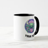 GEPERSONALISEERDE ZODIACKANKER TEKEN MOK (Voorkant rechts)