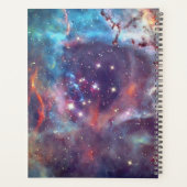 gepersonaliseerde zodiale constellatie nebula plan planner (Achterkant)