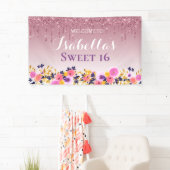 Gepersonaliseerde zoete 16 | Klitter voor het uits Spandoek (Insitu)