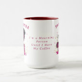 Gepersonaliseerde Zombie Coffee Moe Mom Club mok (Midden)