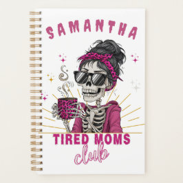 Gepersonaliseerde Zombie Koffie Moe Moeders Club E Planner