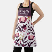 Gepersonaliseerde Zomer Bloemen Vrouwen Schort (Insitu)