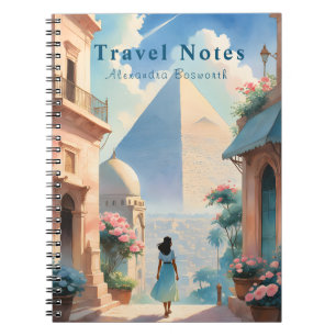 Gepersonaliseerde zomer in Egypte Travel Notitiebo Notitieboek