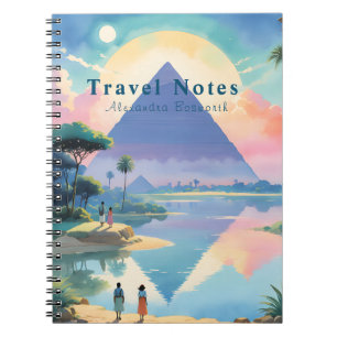Gepersonaliseerde zomer in Egypte Travel Notitiebo Notitieboek