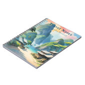 Gepersonaliseerde zomer in Filipijnen Travel Notit Notitieboek (Linkerzijde)