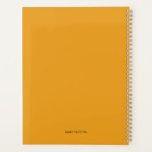 Gepersonaliseerde zomer Oasis Planner (Achterkant)