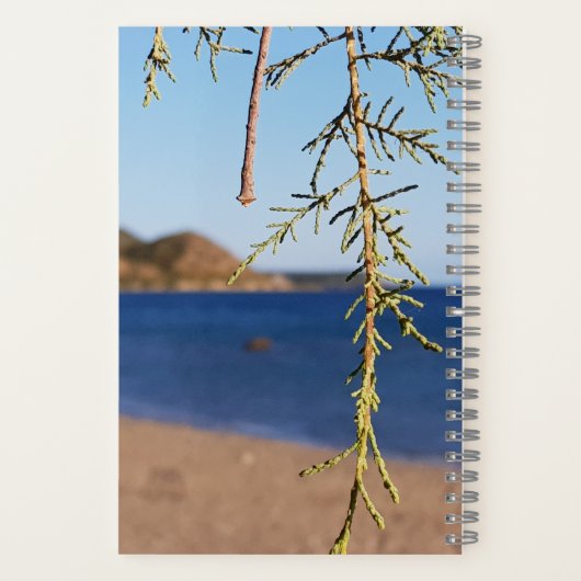 Gepersonaliseerde zomervibes Vision notitieboek 20 (Achterkant)