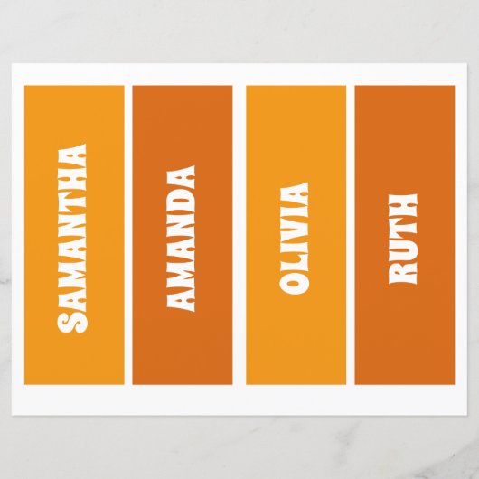 Gepersonaliseerde Zonnebloem Custom Name Bladwijze (Achterkant)