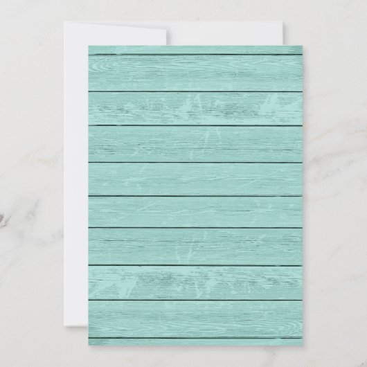 Gepersonaliseerde zonnebloem, kant en hout kaart (Achterkant)