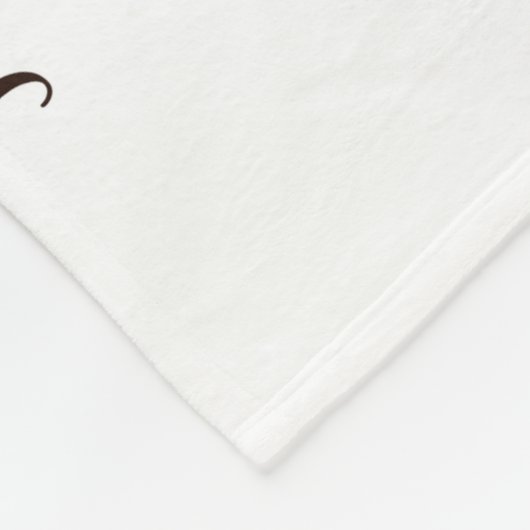 Gepersonaliseerde Zonnebloem Maandelijkse Mijlpaal Fleece Deken (Hoek)