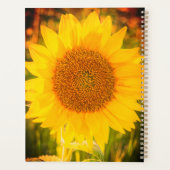 Gepersonaliseerde Zonnebloem Planner (Achterkant)