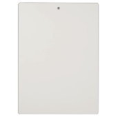 Gepersonaliseerde Zonnebloem Script Font Vrouwelij Klembord (Achterkant)